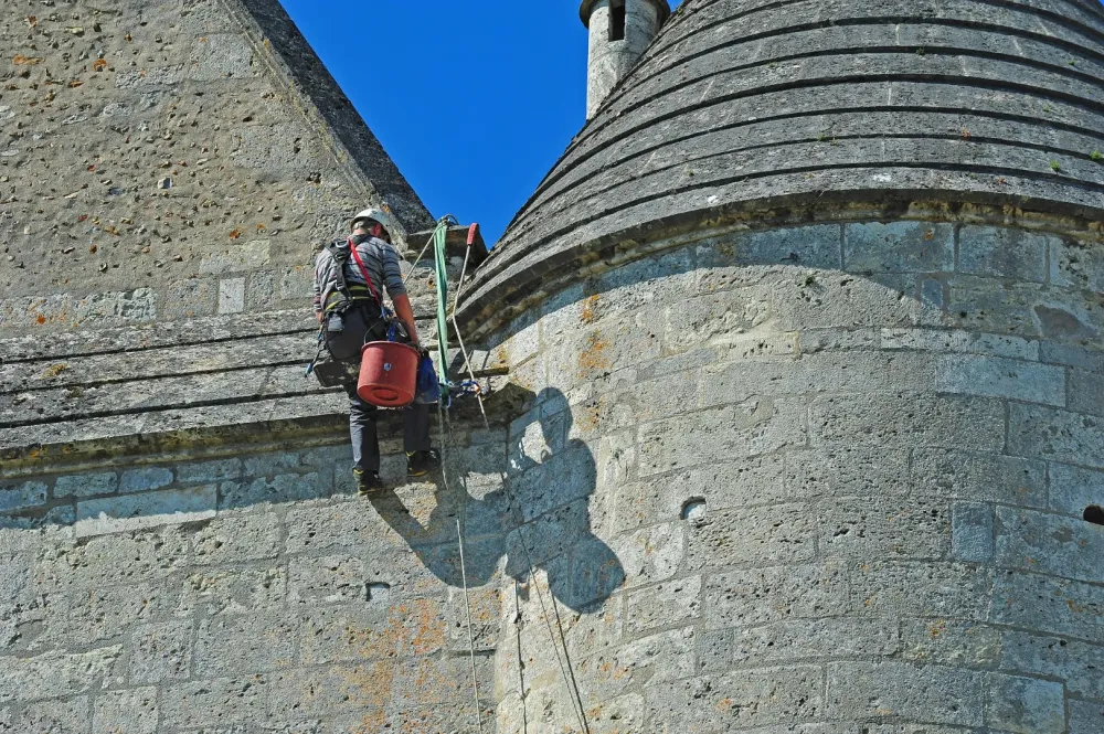 Travaux d'accès difficile près de Grenoble